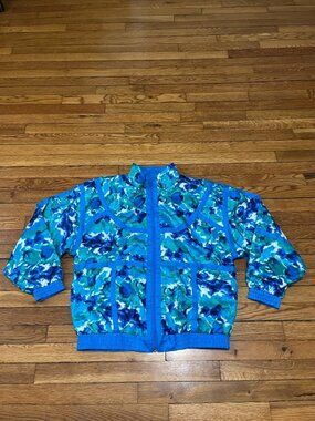 Lavon By Cheerful Corp Jacket Women's Size Large Windbreaker 70s 80s Vintage